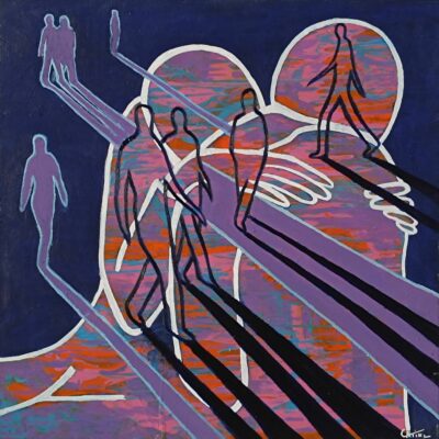 MF_Amour et fraternité_acrylique et huile_80x80